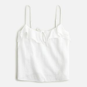 J. CREW Ruffled Cami Top